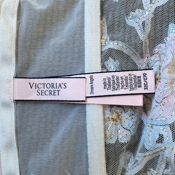 Victorias Secret Dream Angels Bustier floral lace sz 32C - Picture 6 of 11